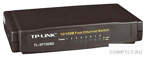 Коммутатор 8 x 100Mbps TP-Link TL-SF1008D