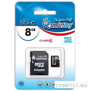 Карта памяти MicroSD 8GB SMART BUY class 4