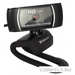 Веб-камера Defender 2597 автофокус, слеж за лицом, HD 720R
