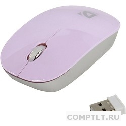 Мышь беспроводная Defender Laguna MS-245 Pink USB 1000dpi