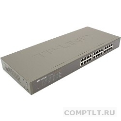 Коммутатор 24-port TP-Link TL-SF1024 10/100M Switch, 1U 19-inch rack-mountable steel case