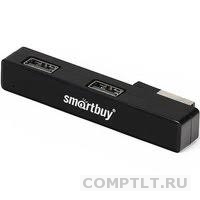 Концентратор USB HUB Smart Buy 408 Black, 4 порта, USB 2.0