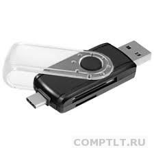 КАРТ-РИДЕР Ginzzu microSD USB 3.0 Type-C