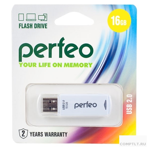 Накопитель Flash USB 16Gb Perfeo