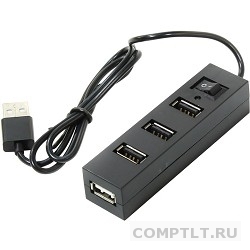 Концентратор USB HUB ORIENT TA-400, USB 2.0 4порта разъем доп.питания