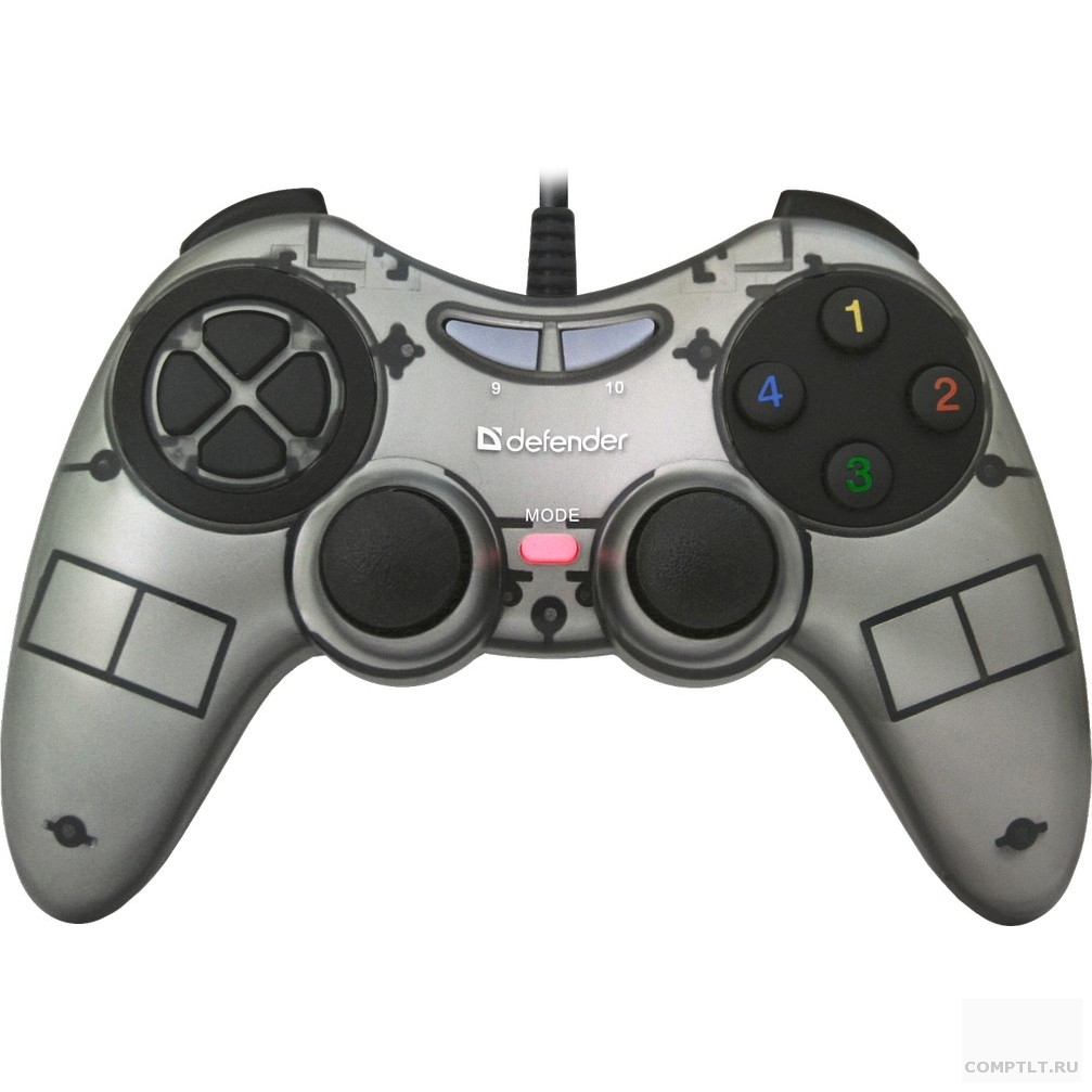 Геймпад DEFENDER Zoom USB Xinput, 10 кнопок, 2 стика
