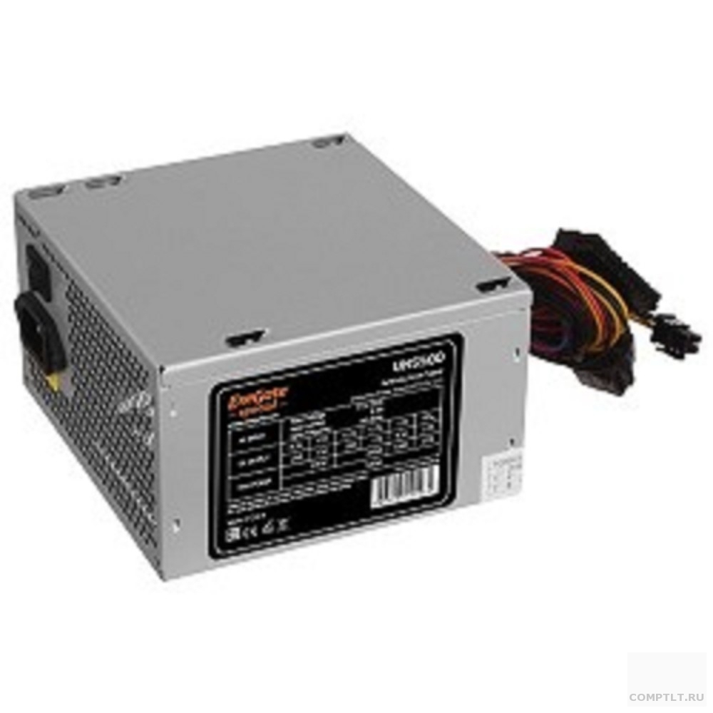 Блок питания 500W Exegate Special UNS500, ATX, 12cm fan, 24p4p, 6/8p PCI-E, 3SATA, 2IDE, FDD