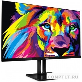 23.8" AOC 24V2Q черный IPS 1920x1080 5ms 178/178 250cd 20M1 HDMI, DisplayPort