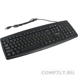 Клавиатура Gembird KB-8351U-BL,черный, USB, 104 клавиши