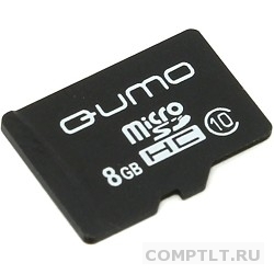 Карта памяти MicroSD 8Gb QUMO Class 10