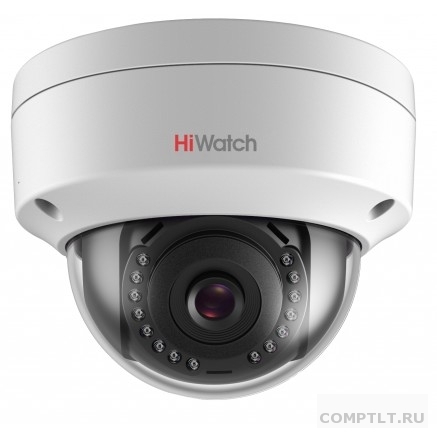 HiWatch DS-I402B 2.8 mm Видеокамера IP 2.8-2.8мм цветная корп.белый