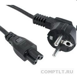 Кабель питания для ноутбуков 1.8м 3-pin Schuko-С5 CCA