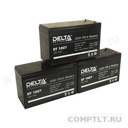 Батарея аккумуляторная 12V 7А/ч Delta DT 1207