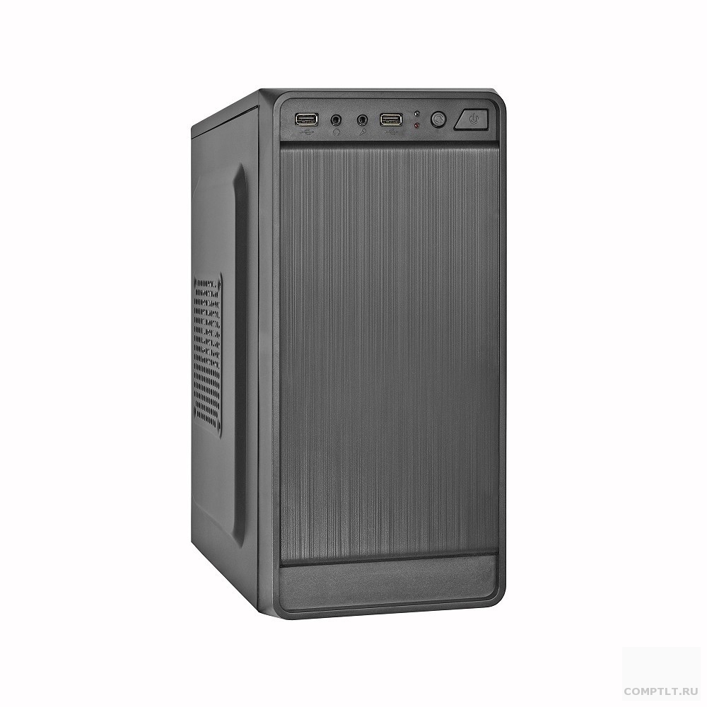 Корпус Minitower ExeGate BAA-108 Black, mATX, без БП, 2USB, Audio