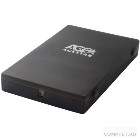 Корпус для жёсткого а 2.5" AgeStar SUBCP1 USB 2.0 черный