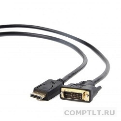 Кабель DisplayPort-DVI Gembird/Cablexpert 1м, 20M/19M