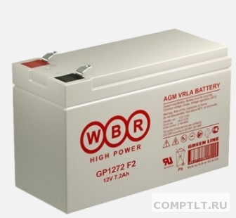 Батарея аккумуляторная 12V 7.2Ah WBR GP1272 F2