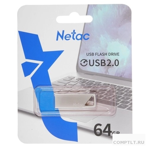 Накопитель Flash USB 64GB Netac U326 USB2.0