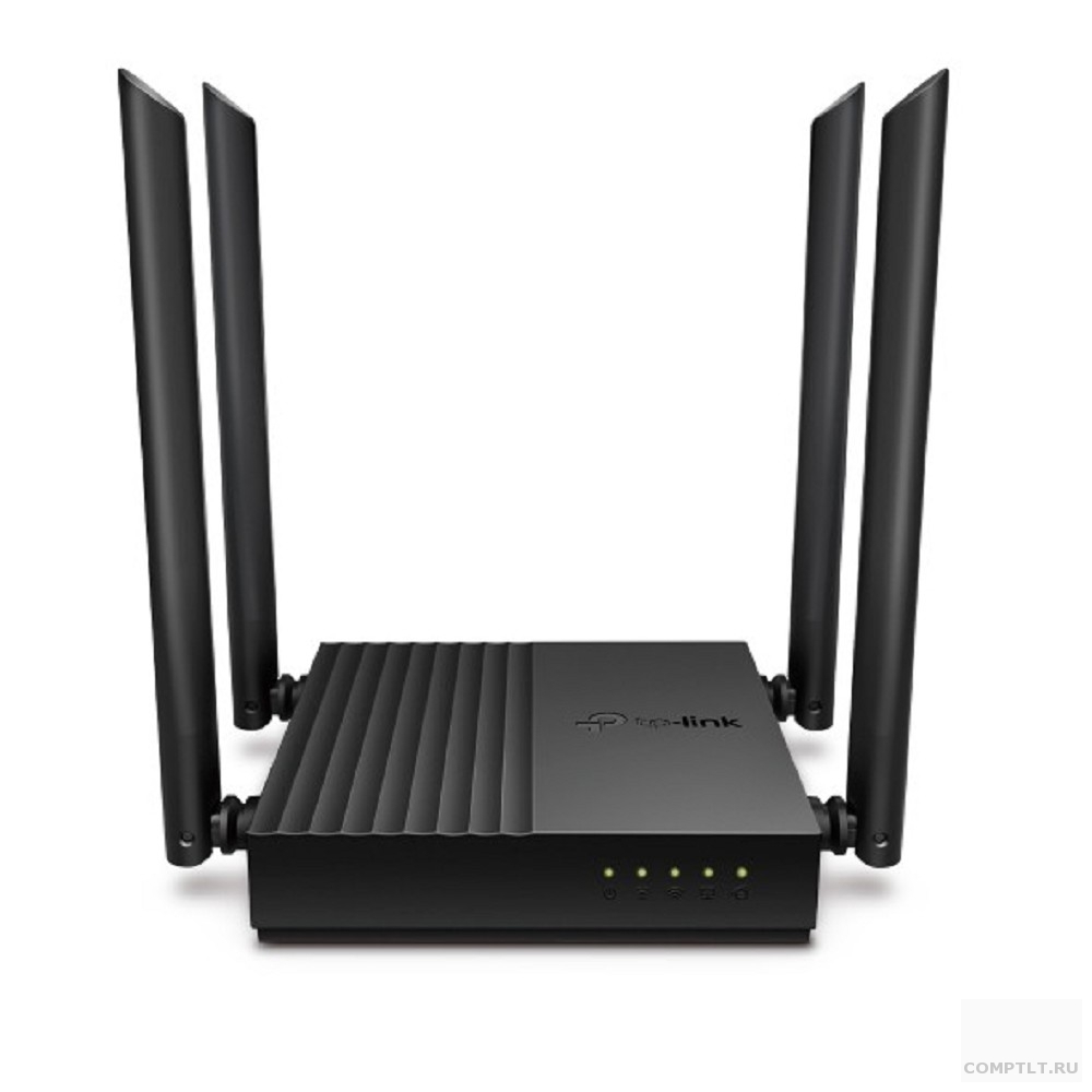 Беспроводной маршрутизатор TP-Link Archer C64 AC1200 гигабит WAN с поддержкой Mesh и MU-MIMO