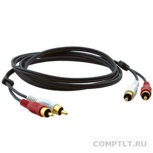 Кабель Proleader PL-3514 2 RCA - 2 RCA металл позолоченный 7м