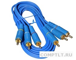 Кабель 3RCA - 3RCA 1,0м