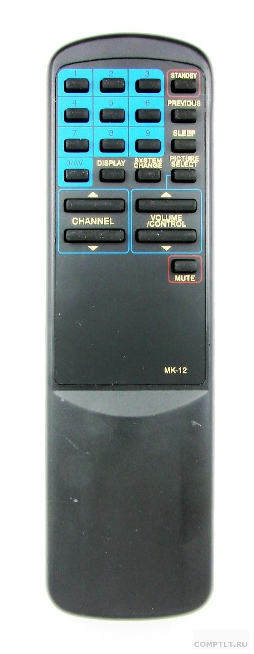 ПДУ для FUNAI MK - 12 TV