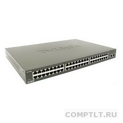 D-Link DES-1050G/C1A Неуправляемый коммутатор с 48 портами 10/100Base-TX  2 комбо портами 10/100/1000BASE-T/SFP