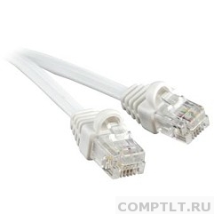 Hyperline PCM-RJ12-RJ12-0.5M-WH Патч-корд телефонный, 0.5 м, molded литой