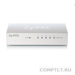 ZYXEL GS-105BV3-EU0101F Коммутатор v3/v2, 5 портов 1000 Мбит/с, настольный, металлический корпус