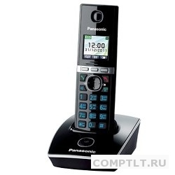 Panasonic KX-TG8051RUB черный цветной дисплей,АОН,Caller ID,функция резервного питания,спикерфон,полифония