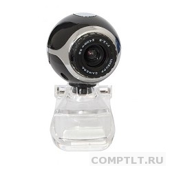 Web-камера Defender C-090 Black 0.3МП, универ. крепление 63090
