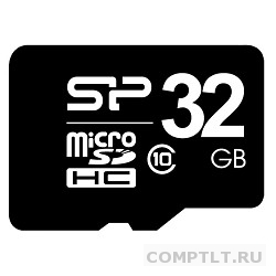 Micro SecureDigital 32Gb Silicon Power SP032GBSTH010V10 MicroSDHC Class 10
