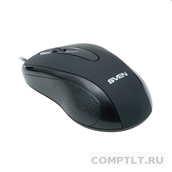Мышь Sven RX-170 USB чёрная SoftTouch, 21кл. 800DPI, блист