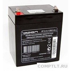 Ippon Батарея IP12-5 12V/5AH 669055