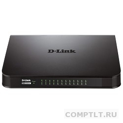 D-Link DES-1024A/E1B Неуправляемый коммутатор с 24 портами 10/100Base-TX и функцией энергосбережения