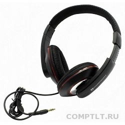 SOUNDTRONIX S-415 B, Black-Red Наушники 1.2 m, MiniJack 3.5 мм