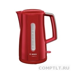 BOSCH TWK3A014 Чайник,1.7 л, 2400Вт, красный