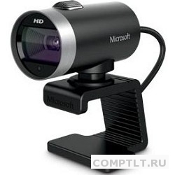 Microsoft LifeCam Cinema HD  USB 2.0, 1280x720, 7Mpix foto, автофокус, Mic, Black/Silver  H5D-00015