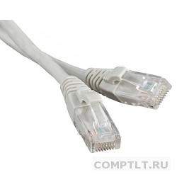 Hyperline PC-LPM-UTP-RJ45-RJ45-C5e-1.5M-LSZH-GY Патч-корд U/­UTP, Cat.5e, LSZH, 1.5 м, серый