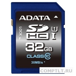 SecureDigital 32Gb A-DATA ASDH32GUICL10-R SDHC Class 10, UHS-I