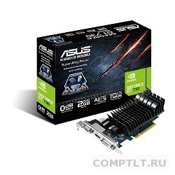 ASUS GT730-SL-2GD3-BRK RTL 2Gb, GDDR3, GT730, 64bit, HDCP, D-Sub, DVI, HDMI, PCI-E