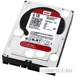 6TB WD Red WD60EFRX Serial ATA III, 5400- rpm, 64Mb, 3.5"