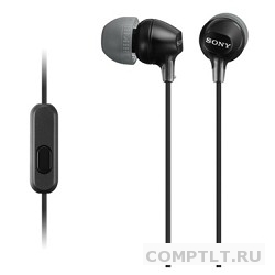 Sony MDR-EX15AP черный Наушники с гарнитурой MDREX15APB.CE7