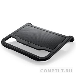 DEEPCOOL N200 Подставка для охлаждения ноутбука  20шт/кор, до15.6", 120мм вентилятор, черный Retail Box