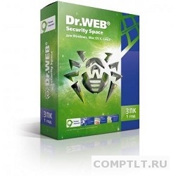 ПО DR.Web Security Space 3 ПК/1 год BHW-B-12M-3-A3/AHW-B-12M-3-A2 351297/352416