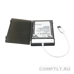 AgeStar SUBCP1 BLACK Внешний корпус 2.5" SATA HDD/SSD AgeStar SUBCP1 BLACK USB2.0, пластик, черный, безвинтовая конструкция 10610