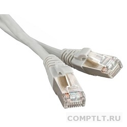 Hyperline PC-LPM-STP-RJ45-RJ45-C6-0.5M-LSZH-GY Патч-корд F/UTP, экранированный, Cat.6, LSZH, 0.5 м, серый