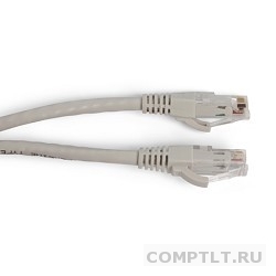 Hyperline PC-LPM-UTP-RJ45-RJ45-C6a-1M-LSZH-GY Патч-корд U/UTP, Cat.6a, 10G, LSZH, 1 м, серый