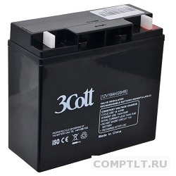 3Cott Аккумулятор 12V18Ah 0104365