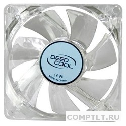 Case fan Deepcool XFAN 80L/B 80x80x25, 3 pin, 20dB, 1800rpm, 60g, blue LED